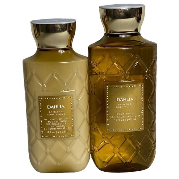 Bath & Body Works Other - Bath and Body Works DAHLIA Shower Gel And Body Lotion